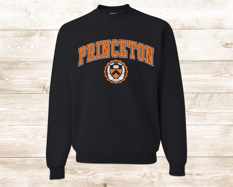 Princeton University Crew Sweatshirt Princeton Princeton Etsy
