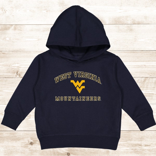 West Virginia Mountaineers NCAA Toddler Sweatshirt | Hoodie | Crew | Kids Apparel