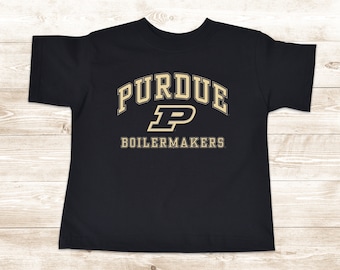 Purdue Boilermakers Personalized Heart Baby/Toddler T-Shirt Purdue Boilermakers Personalized Heart Baby/Toddler T-Shirt