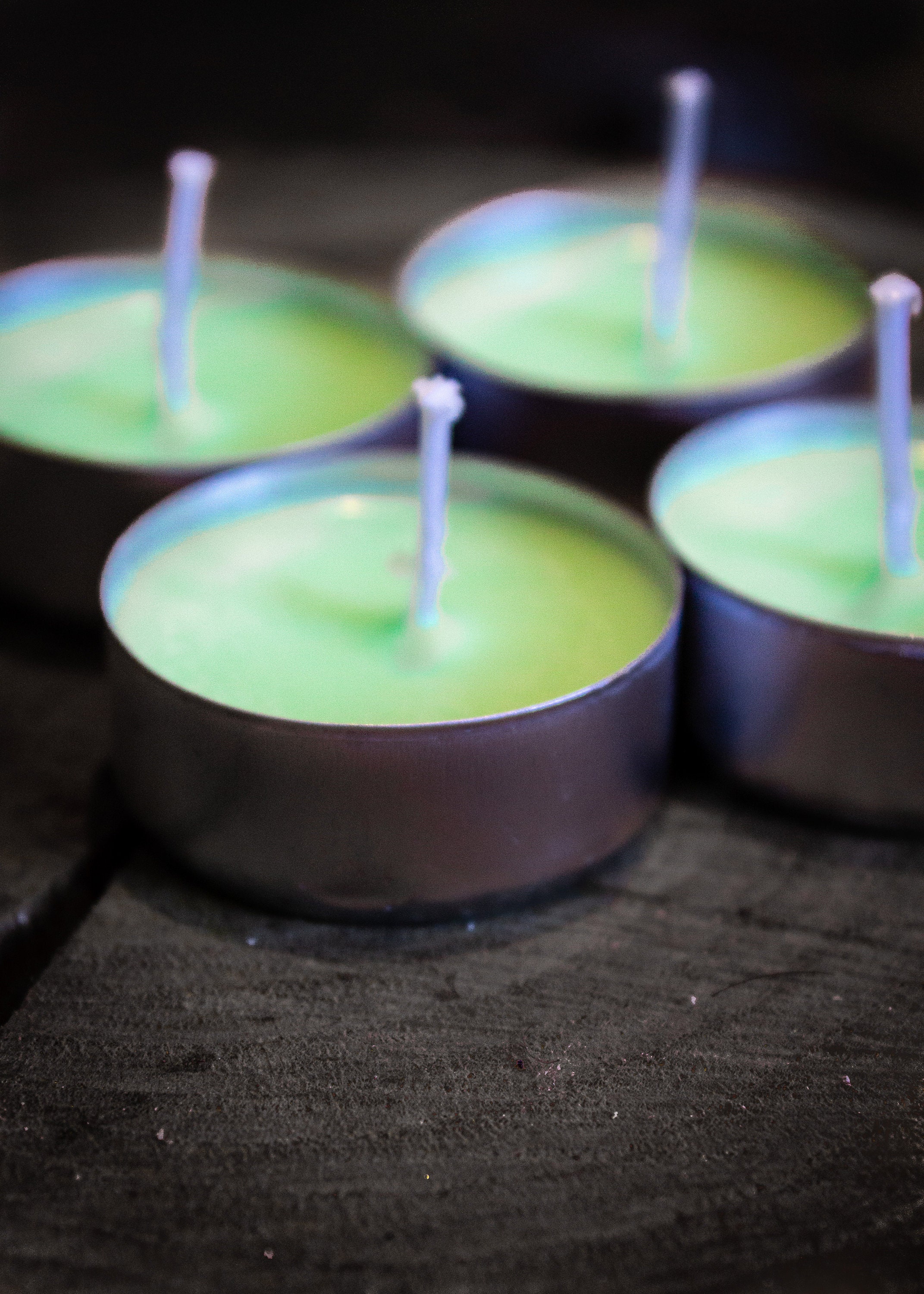 Money Spell Tealight set of 4 money Spell Candle Etsy