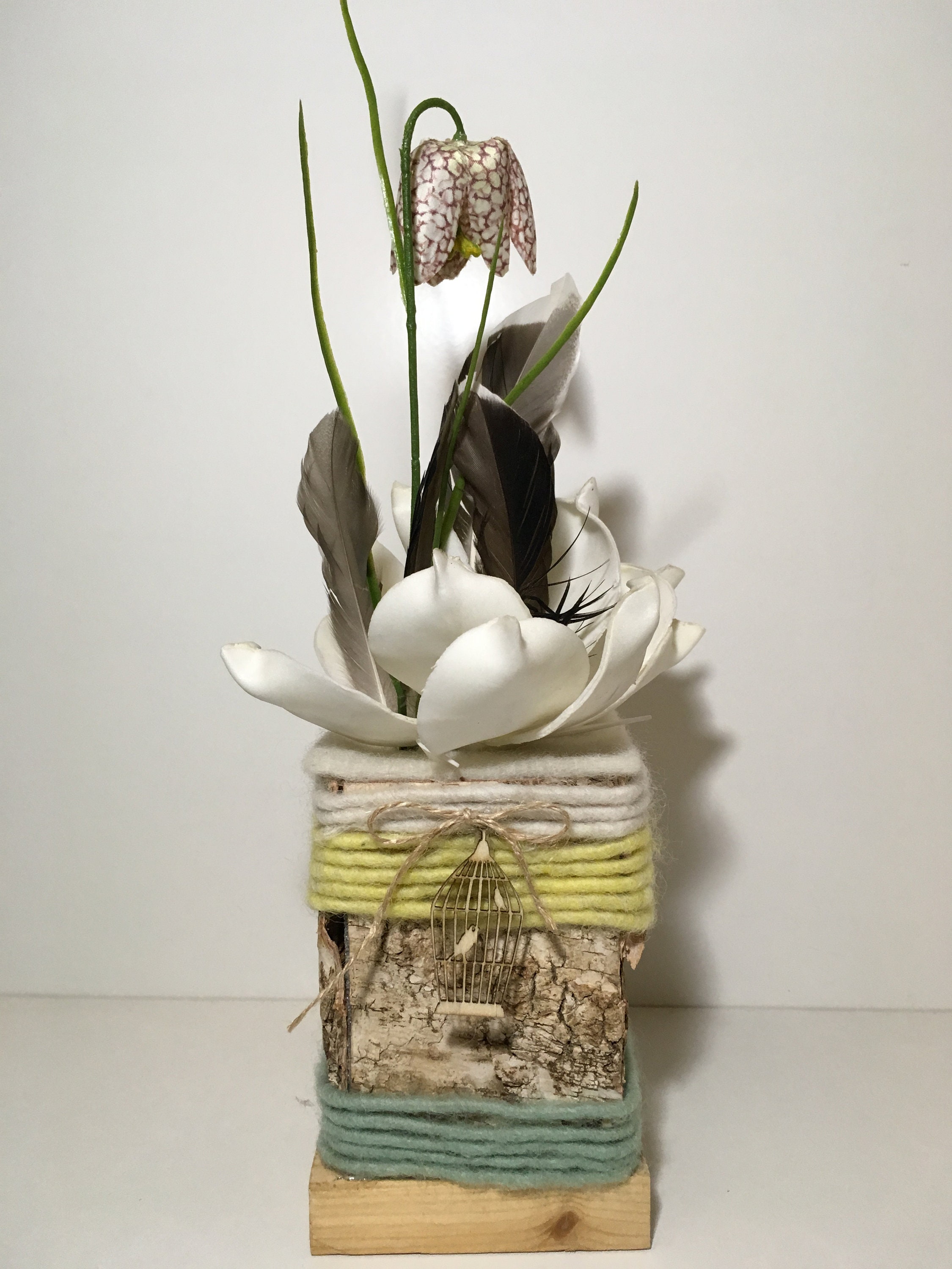 Fritillaire et Magnolia