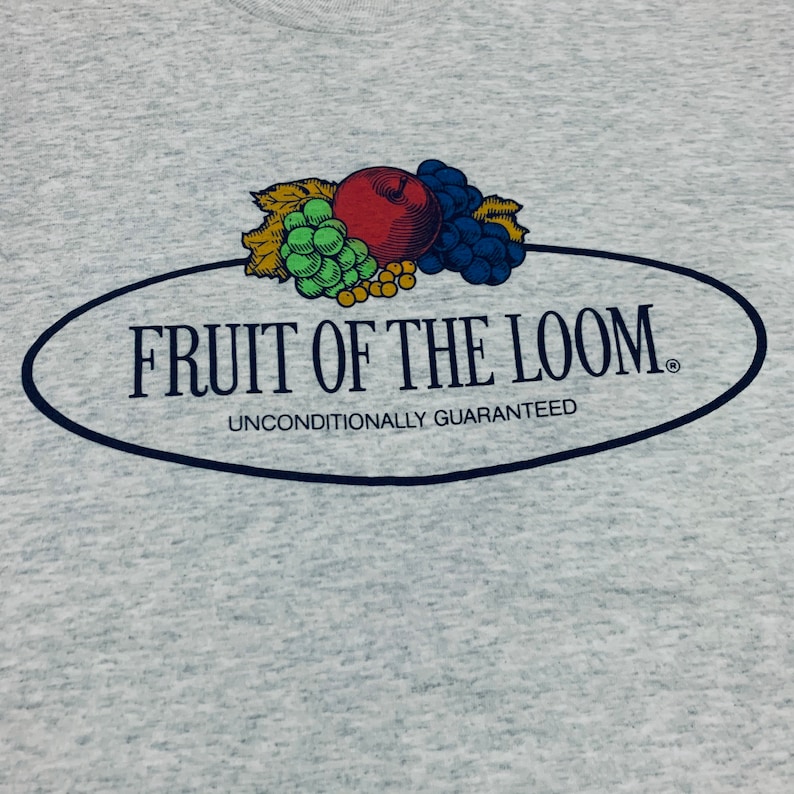 vintage fruit of the loom logo vintage fruit of the loom logo