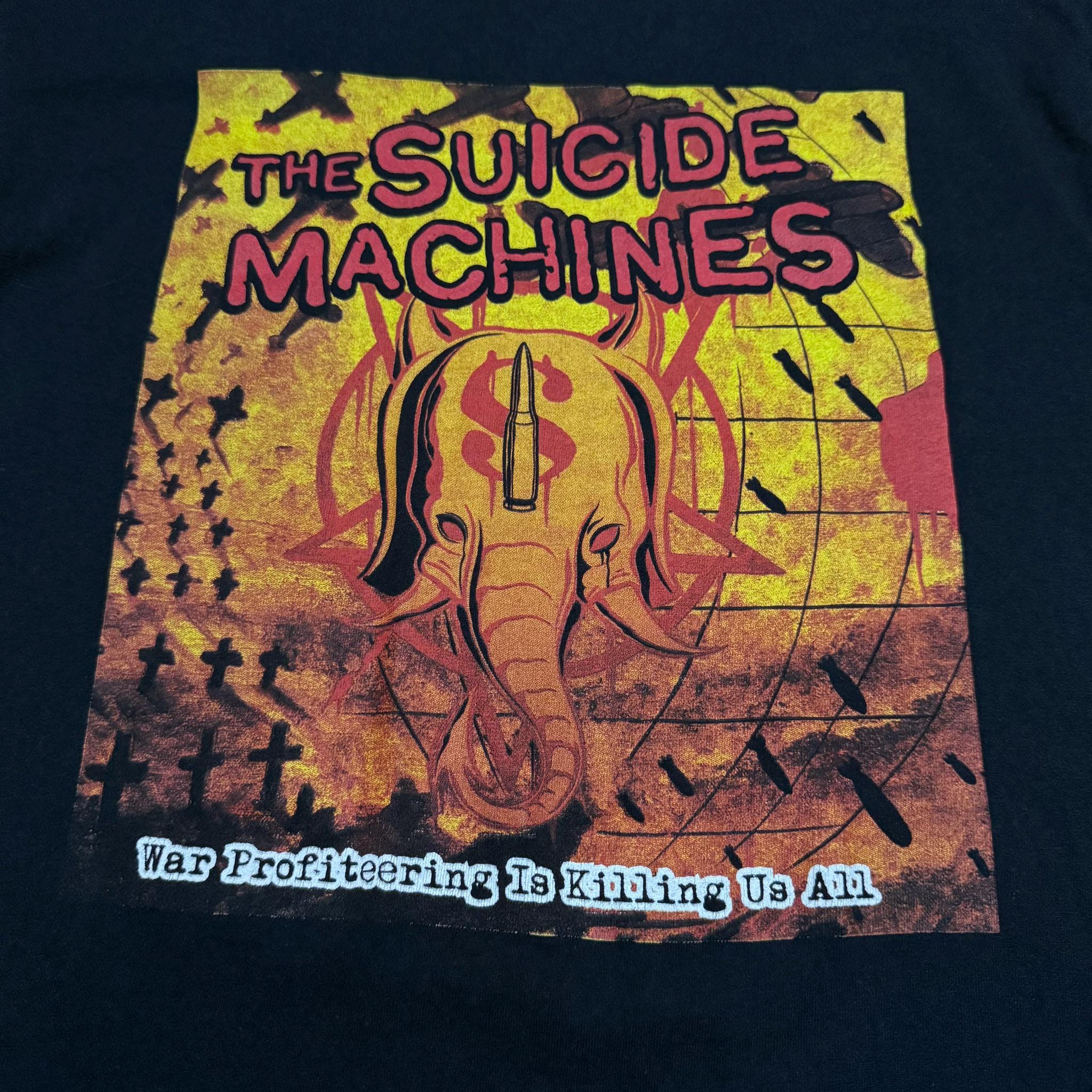 The Suicide Machines Vintage Band T Shirt Metal Thrash Y2K