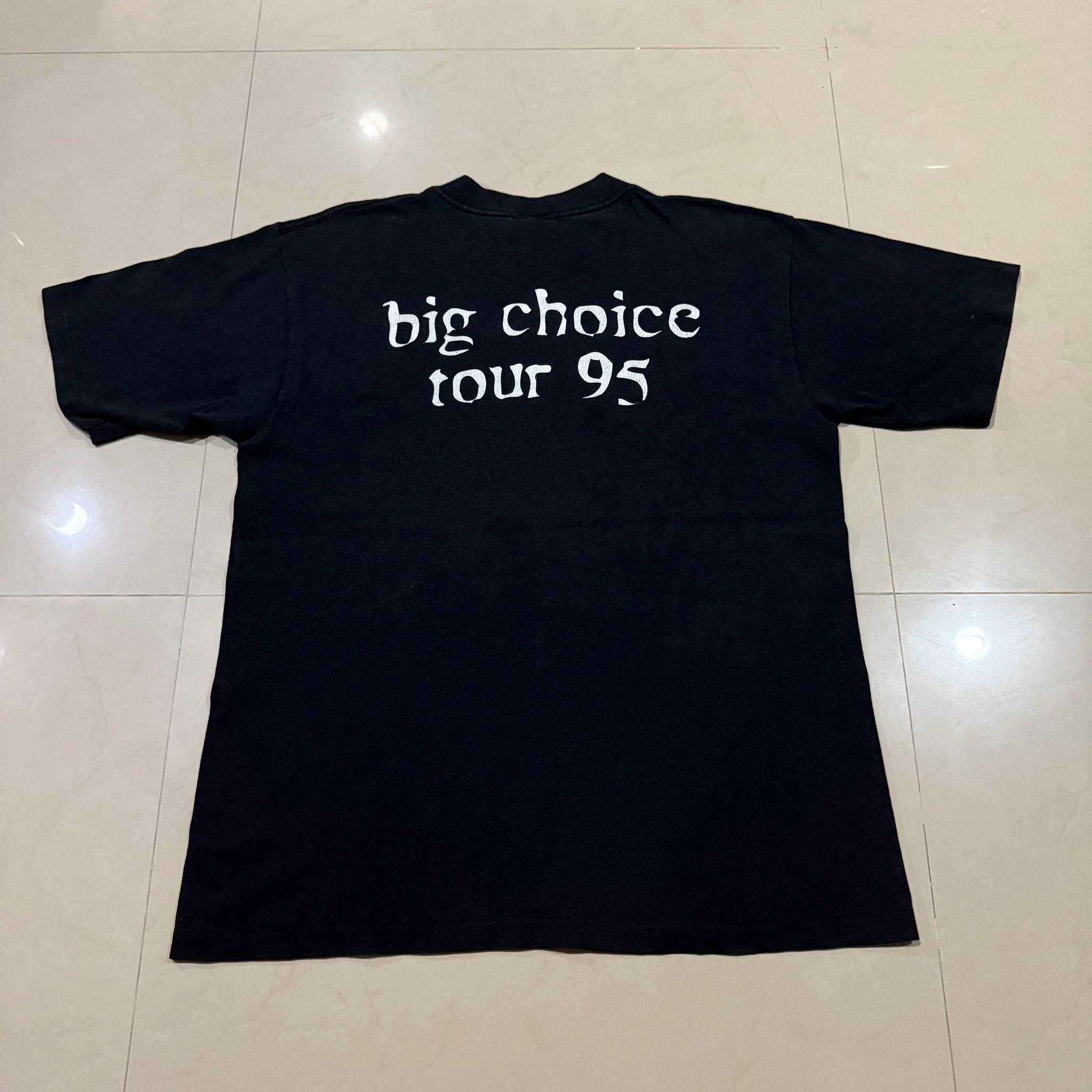 Face to Face Vintage Shirt Mens Big Choice Concert Tour 1995 Punk 