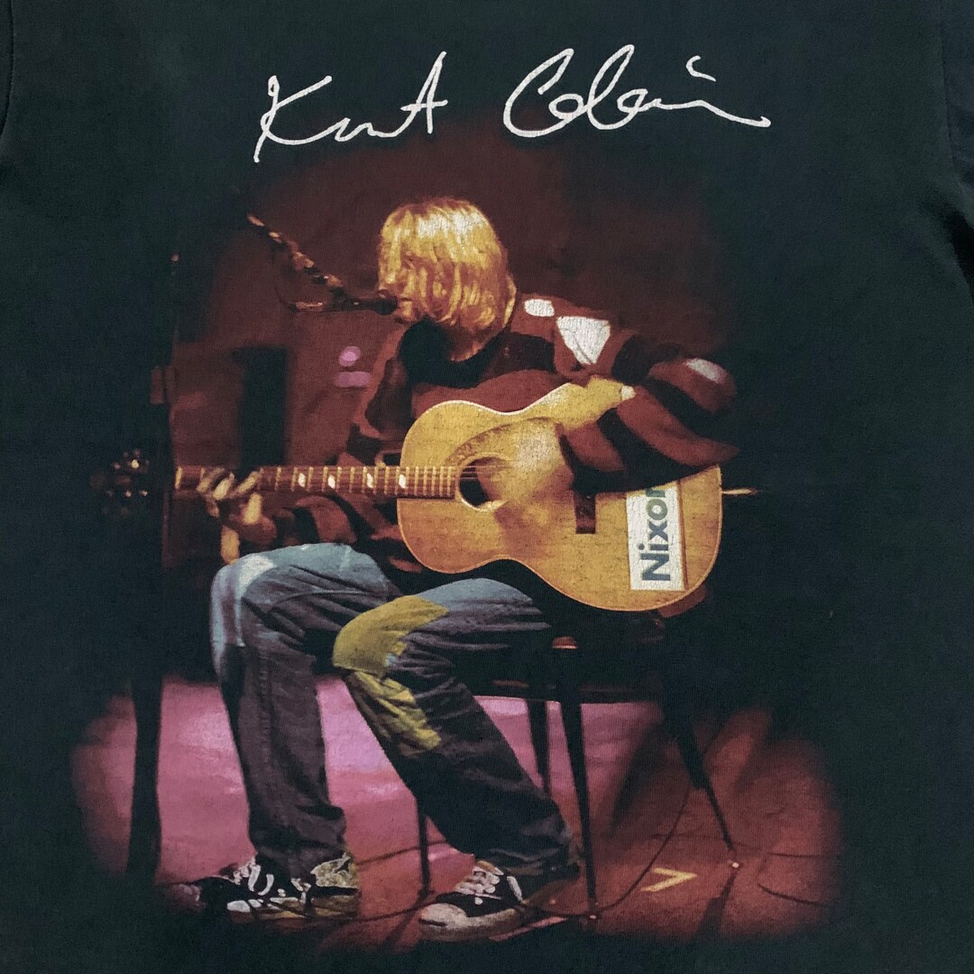 Kurt Cobain Vintage 90 Nirvana Unplugged MTV - Etsy