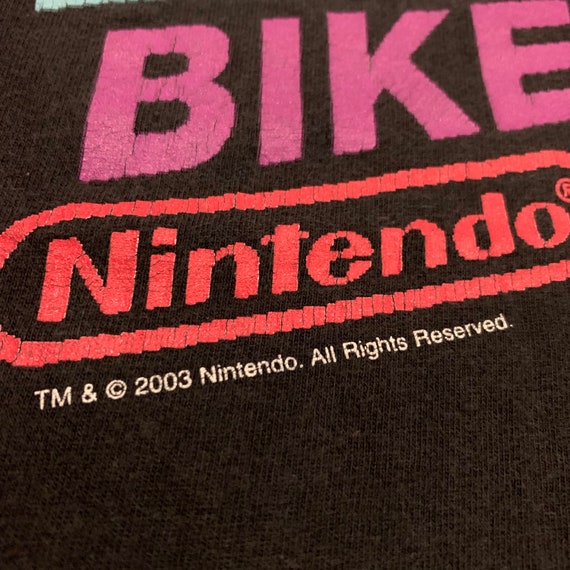 Excitebike Vintage Nintendo T-Shirt 2003 Retro Ga… - image 3