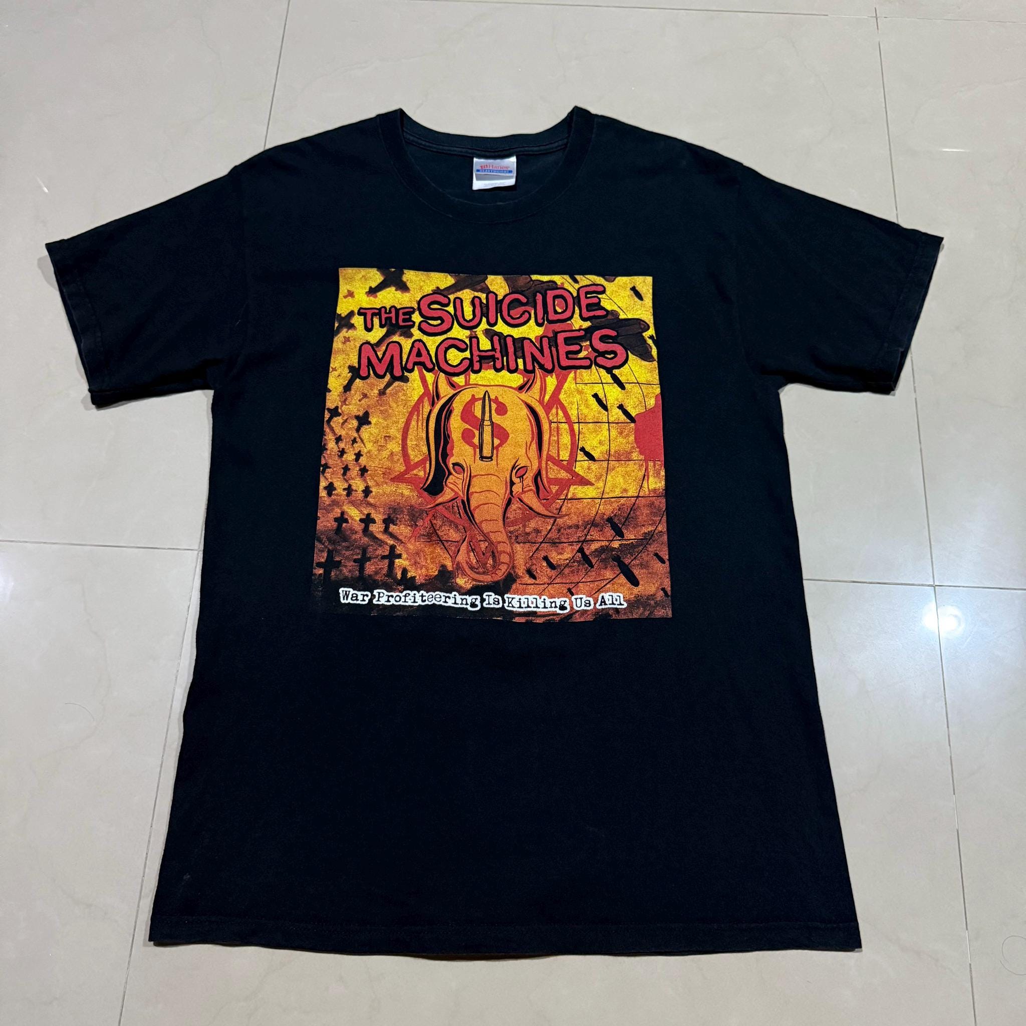 The Suicide Machines Vintage Band T Shirt Metal Thrash Y2K