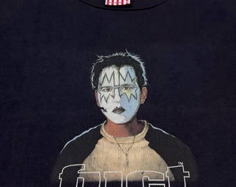 Fuct Vintage Kiss Erik As Ace Simmons Shirt Wtp Ssd Ftp 90' Erik Brunetti Natas Kaupas Rare  Birdhouse , Skateboard , Hook Ups ,Blind