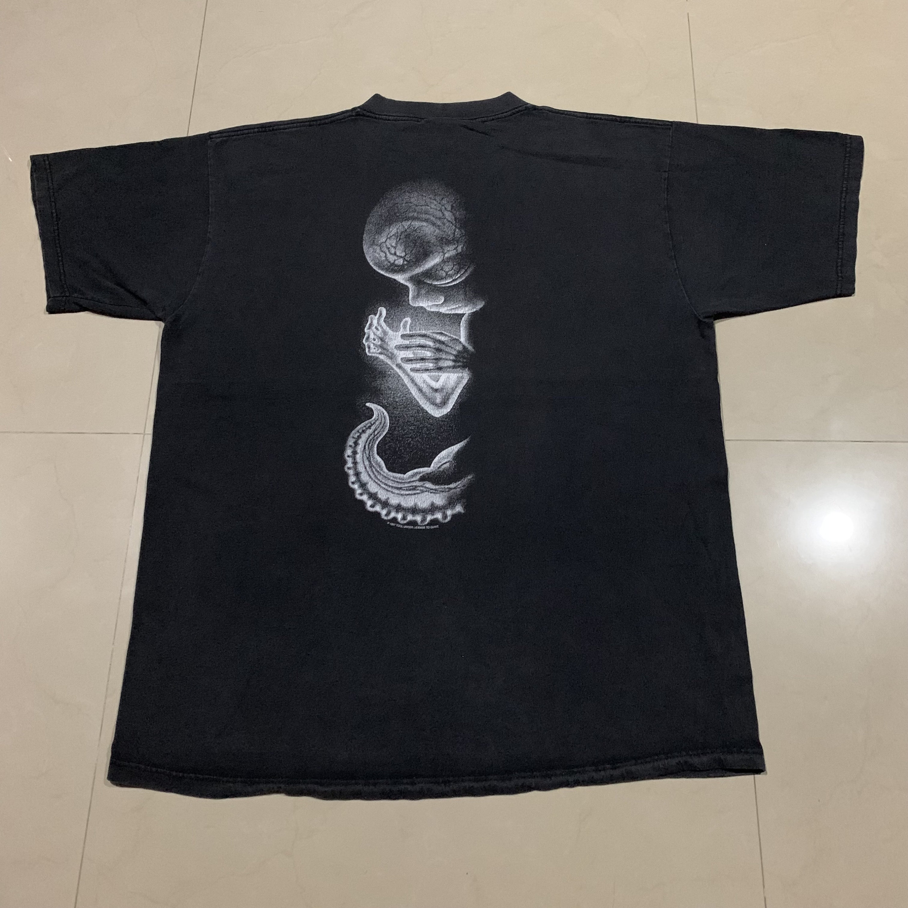 Tool Vintage 1997 Aenima Alien Fetus Band Grunge Rock Giant Fade