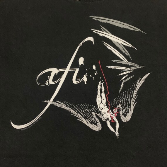 AFI Vintage Hard Core T-shirt Cinder Block Punk Rock Rare