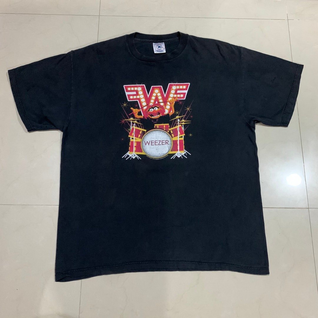 weezer running crowd Tシャツ 2000年 00's WEEZER バンドTシャツ - used&vintage box Hi-smile
