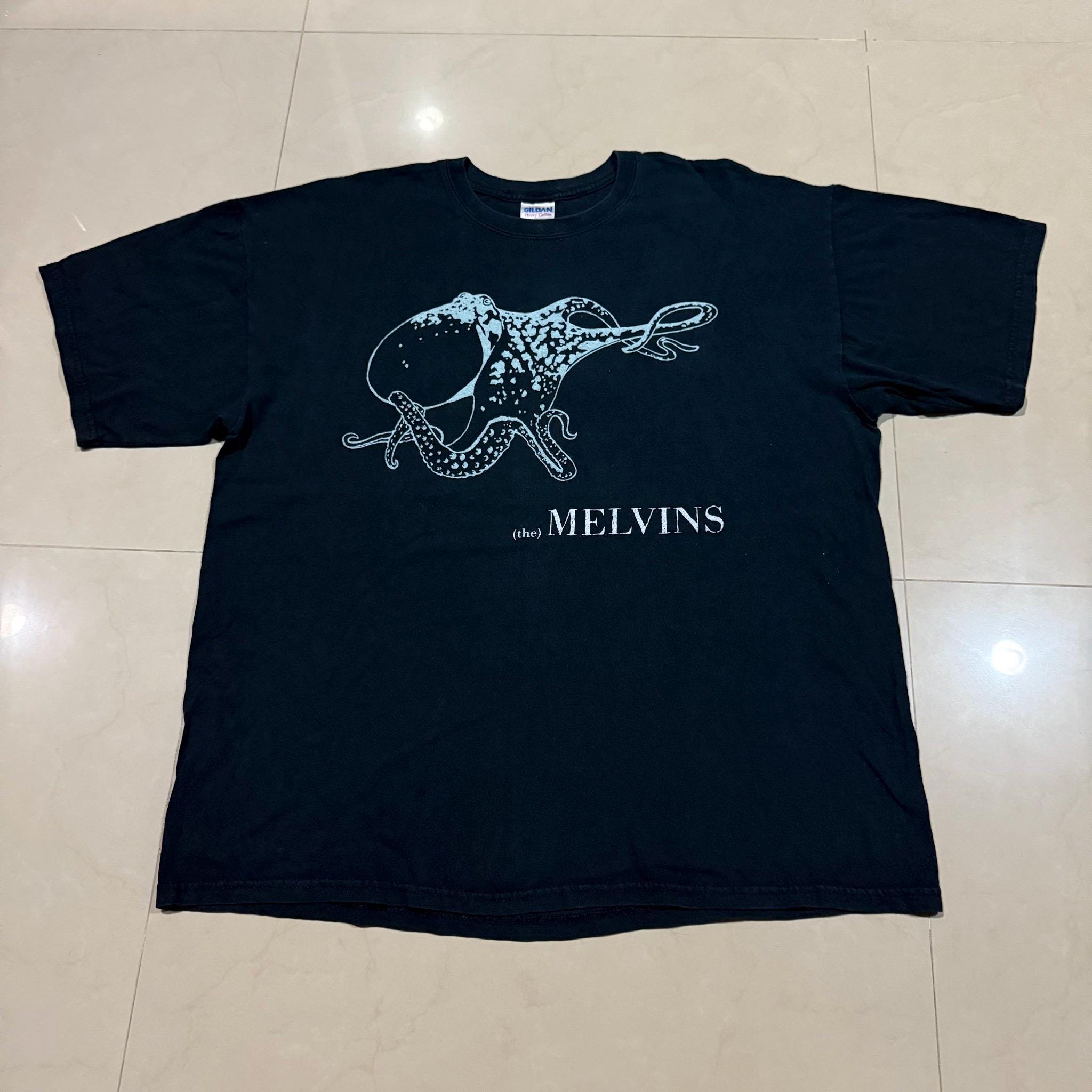 Melvins Vintage Senile Animal Octopus Band Shirt XL Rare