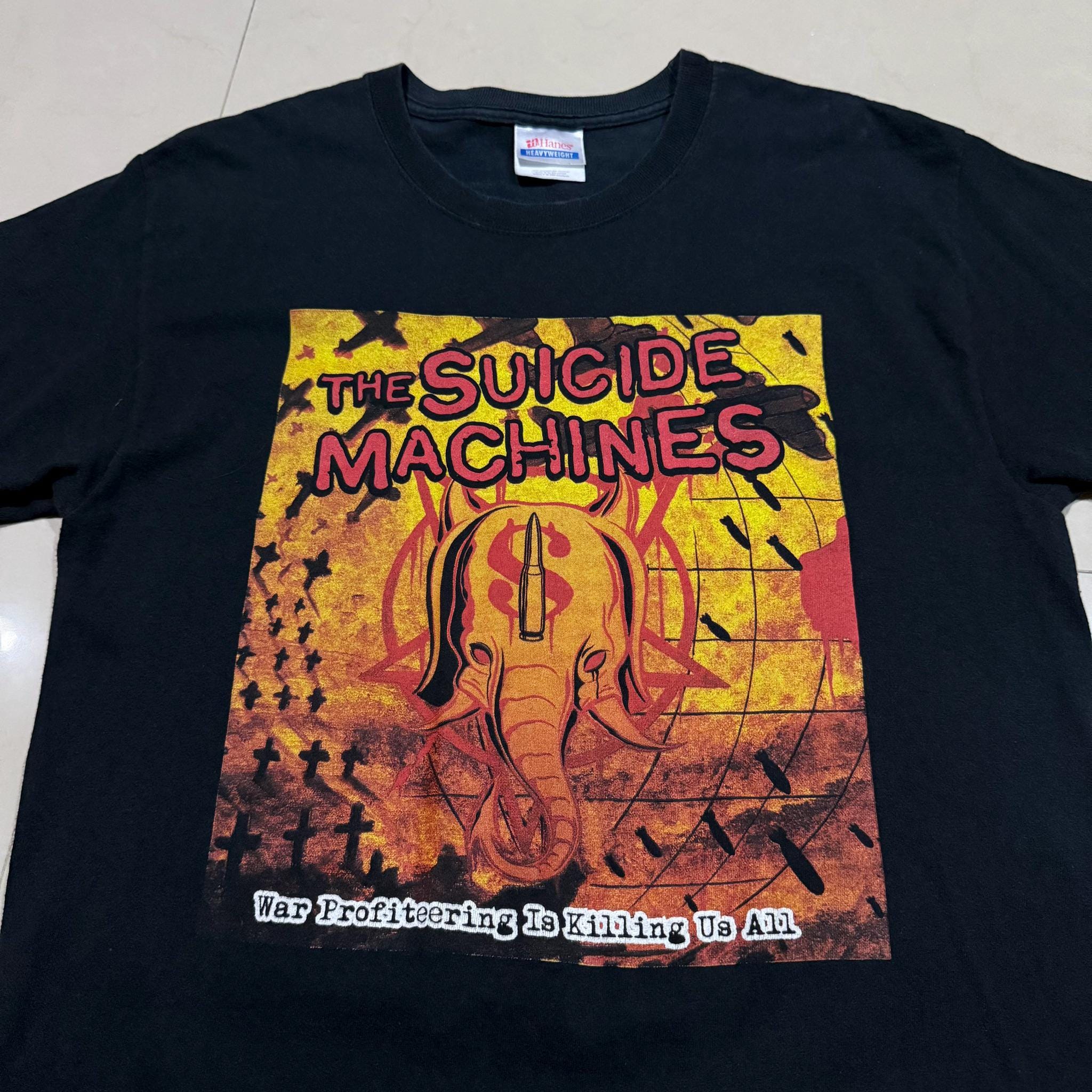 The Suicide Machines Vintage Band T Shirt Metal Thrash Y2K