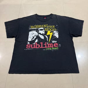 Sublime Vintage Long Beach Robbin the Hood Y2K Grunge Skater