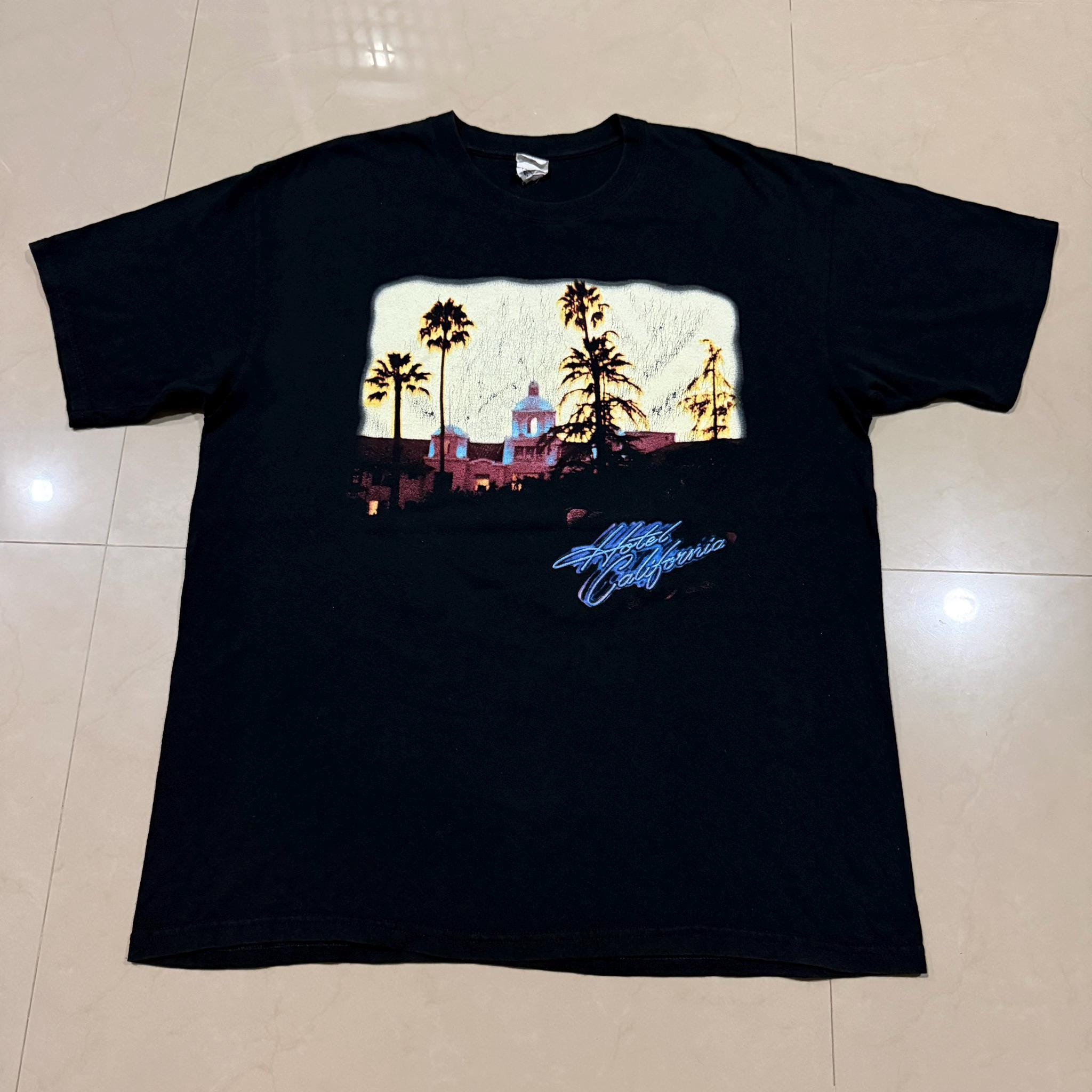 Vintage Eagles Hotel California Tshirt - Etsy
