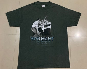 2000年コピーライト入giantタグ USA製 weezer TEE サイズM