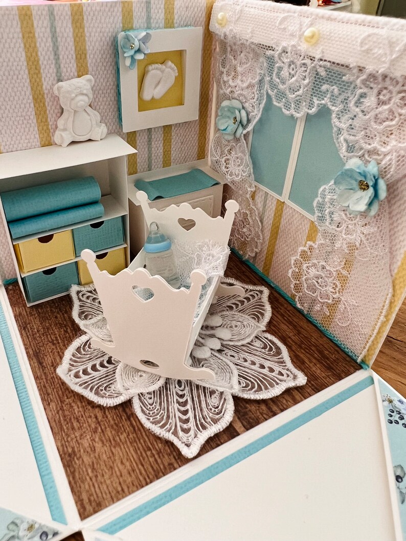 Personalized Explosion Box Baby Etsy