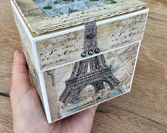 Personalisierte Explosionsbox Paris