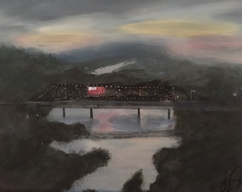 Puente Roma Ga al atardecer