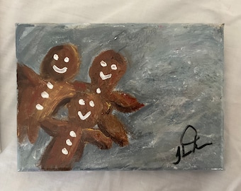 Los hombres de pan de jengibre