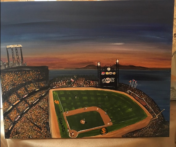 painting sf giants art