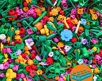 Lego® 150+ Pieces Small Flowers & Plants, Random Mix Assortment! 1oz Pack