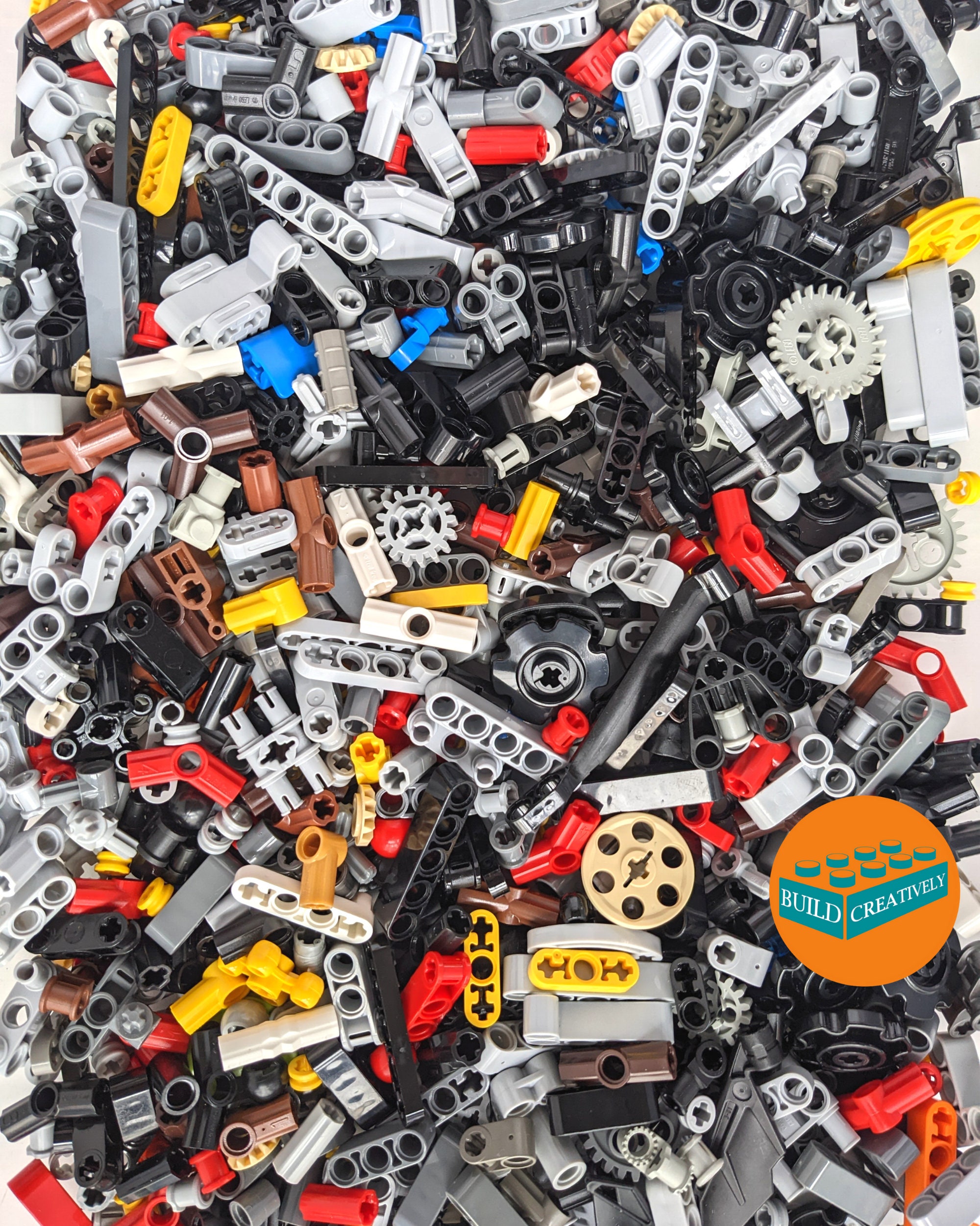 Lego® 1/4 Pound Small Technic Pieces Random Assortment 4oz - Etsy