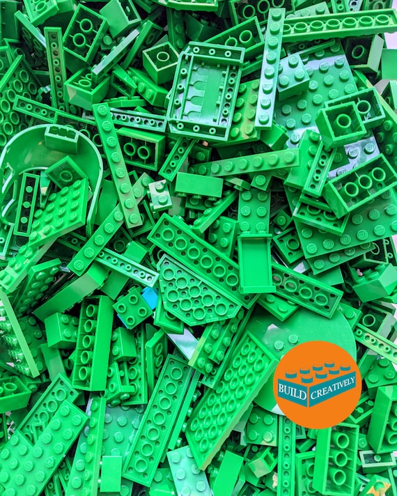 Lego 1 2 Pound Green Brick Mix 8oz Random Assortment Bulk Blind Bag Authentic Lego Bricks 100 Genuine Lego Etsy Canada