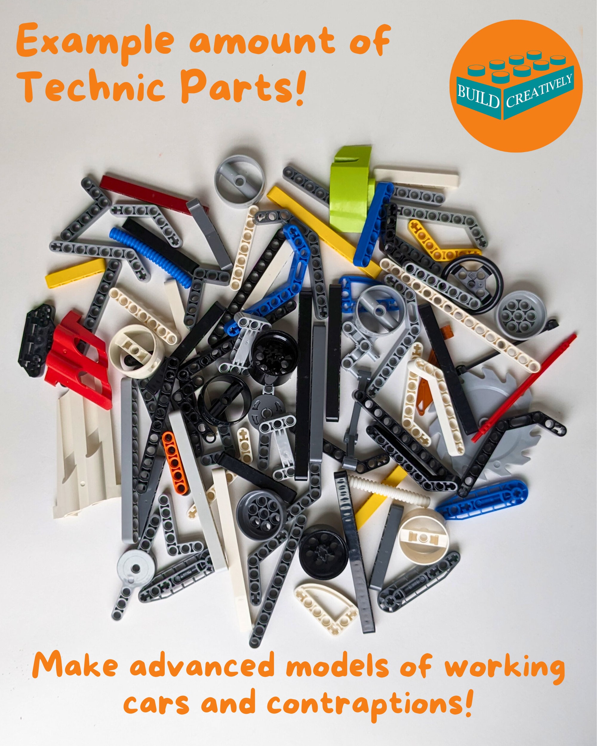 names for lego pieces Lego® 1/2 Pound Technic Pieces Mix Random Assortment 8oz 100% Genuine
