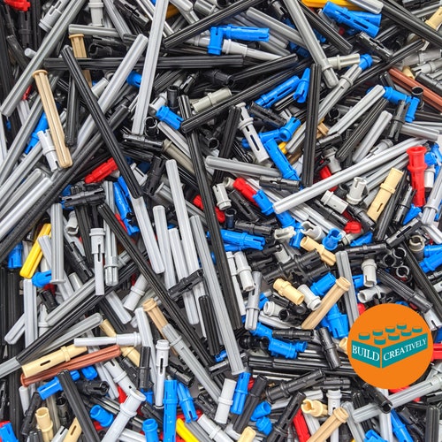 Lego® Axle and Pins mix Random Assortment 2oz 100% Genuine Lego®