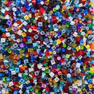 Lego® 1x1 Dots and Pip Pieces Mix Random Assortment 1oz 100% Genuine Lego® image 3