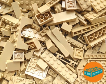 Tan Lego® Brick Mix: 1/2 Pound Bulk Assortment