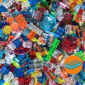 Translucent blue lego bricks hotsell