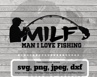 Download I Love To Fish Etsy