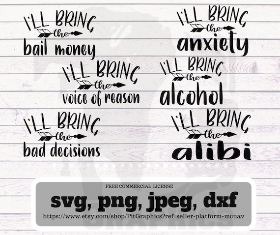 Download I Ll Bring The Svg Bundle Etsy