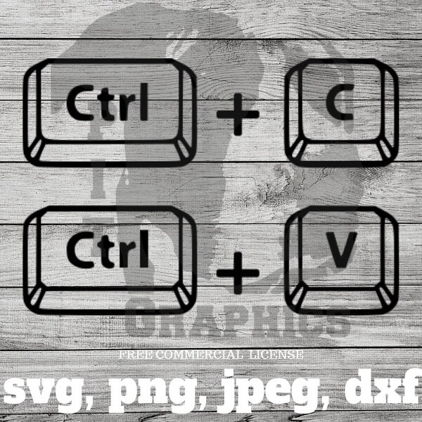 Keyboard Ctrl Painting Etsy