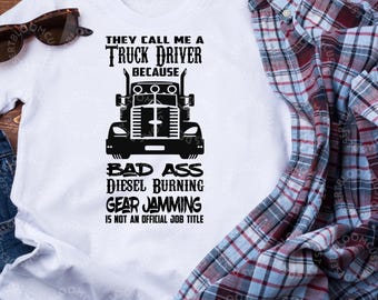 Truck Driver Svg