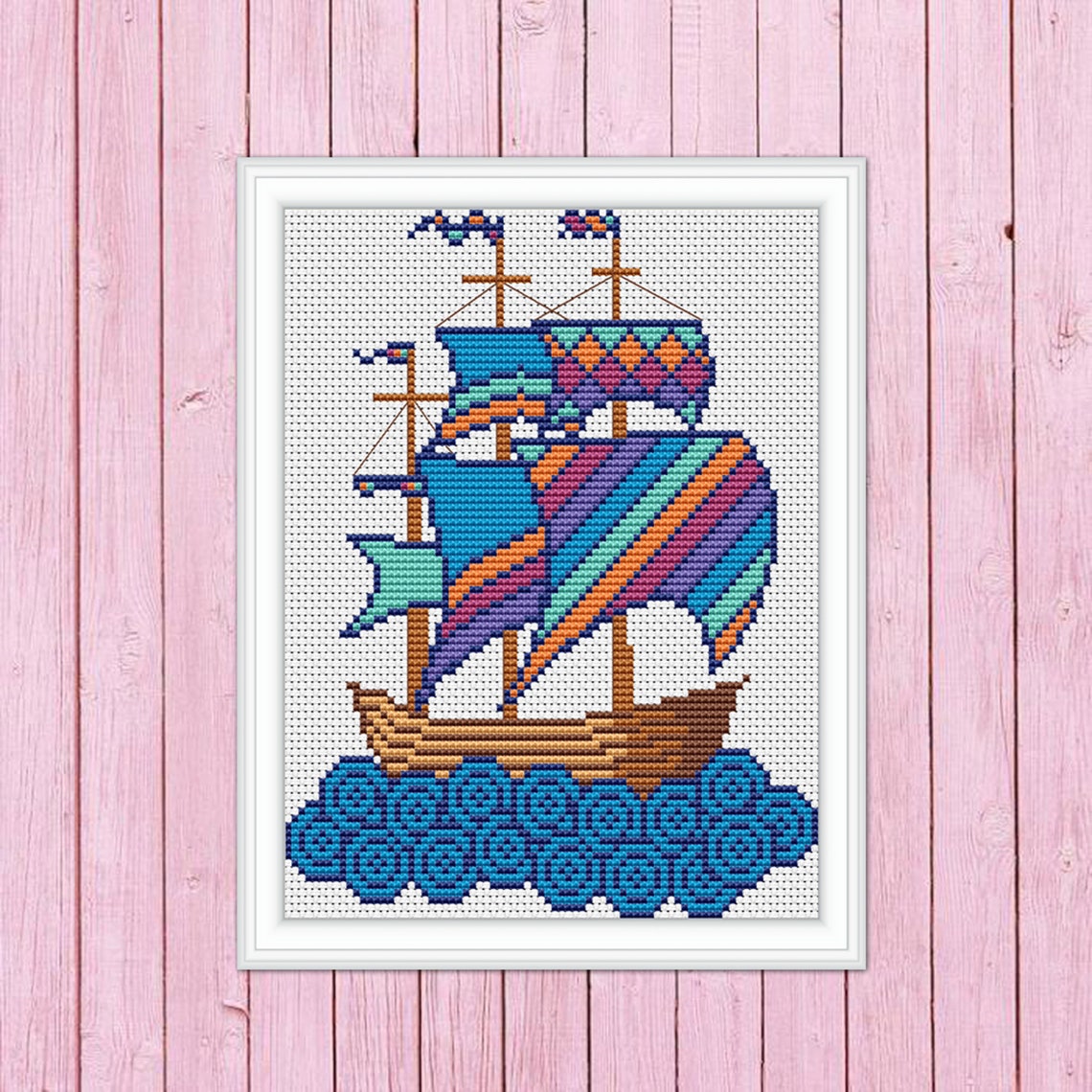 Ship Cross Stitch Pattern PDF Nautical Cross Stitch Marine Etsy Ship Cross Stitch Pattern PDF Nautical Cross Stitch Marine Etsy