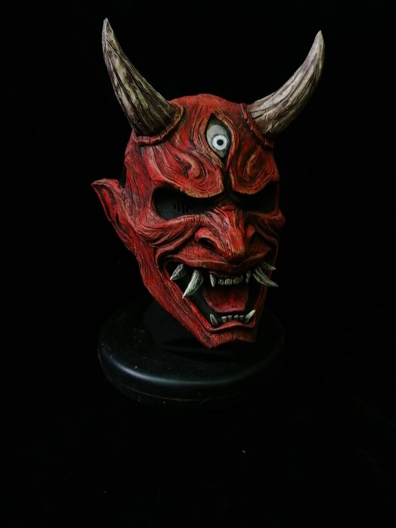 The Oni Dead By Daylight Cosplay Mask Etsy
