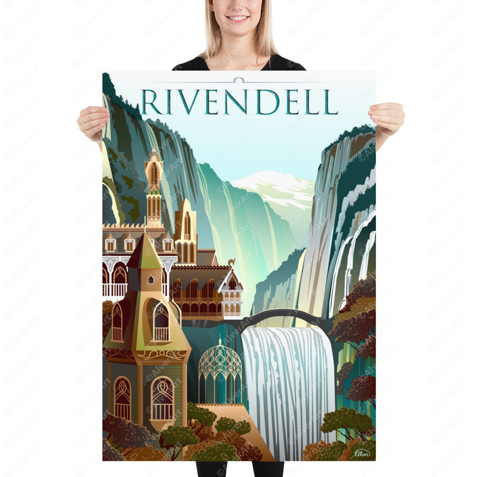 visit rivendell poster