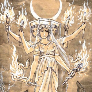 Hekate Dadouchos (Torchbearer) - Digital Item