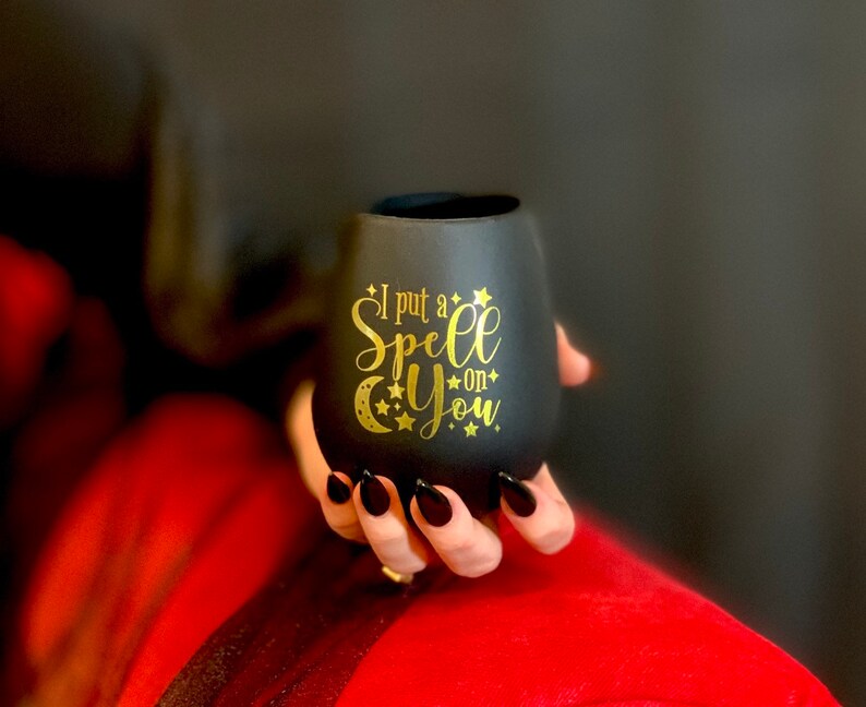 halloween wine cup