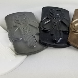 Mandalorian Boba Fett Mythosaur Skull Charm Pendant Pin
