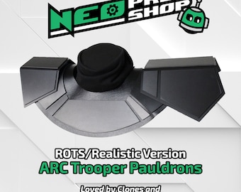 ARC Trooper Pauldron (Realistic ROTS Version)
