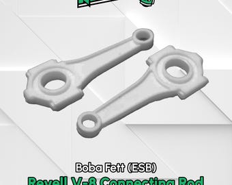 Boba Fett ESB EE-3 Greeble - 2x Revell V-8 Connecting Rod