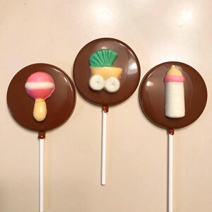 Baby Chocolate Suckers