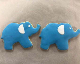 Elephant Sugar Cookies
