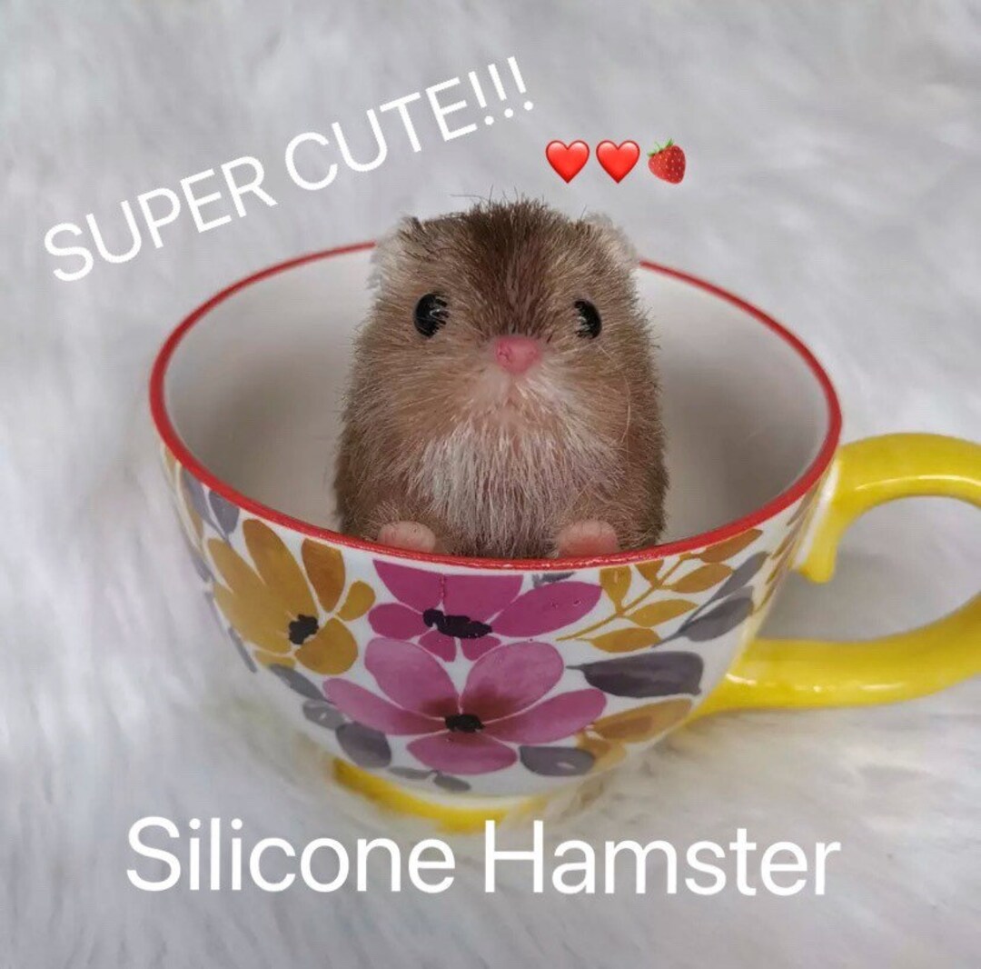 Reborn Silicone Mini Baby Hamster Reborn Little Cute Mini