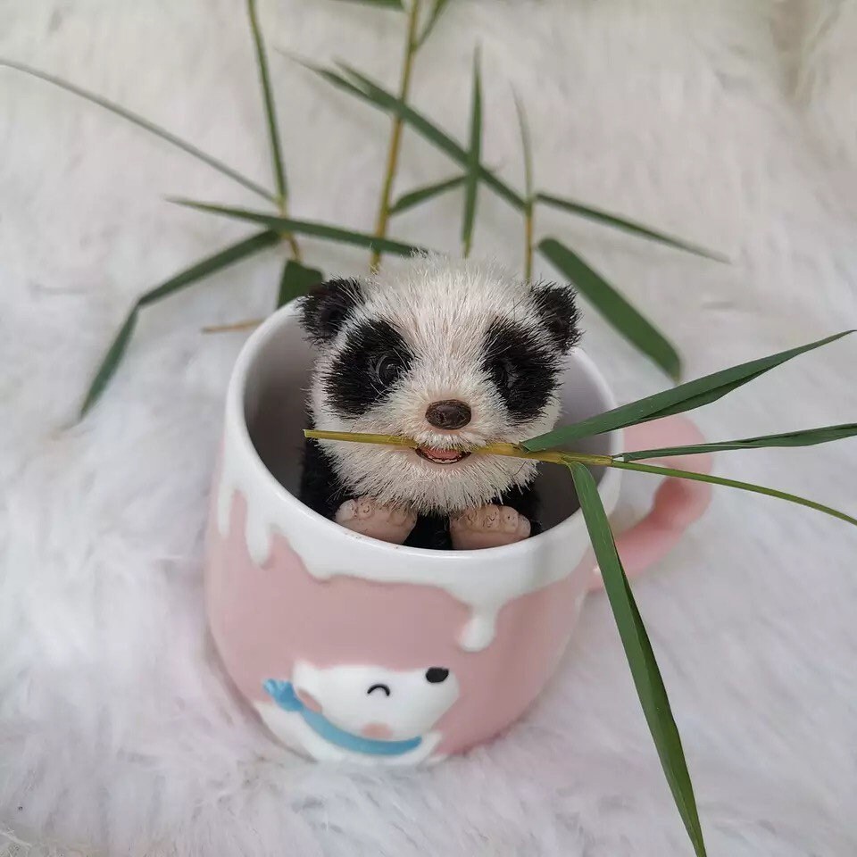 Baby Reborn Girl Silicone Panda