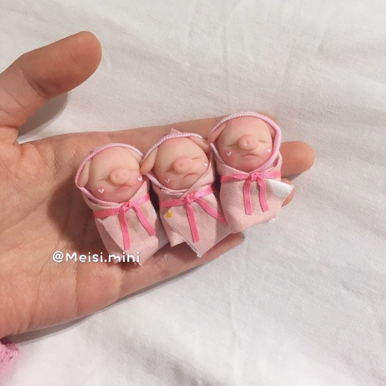 ooak miniature babies